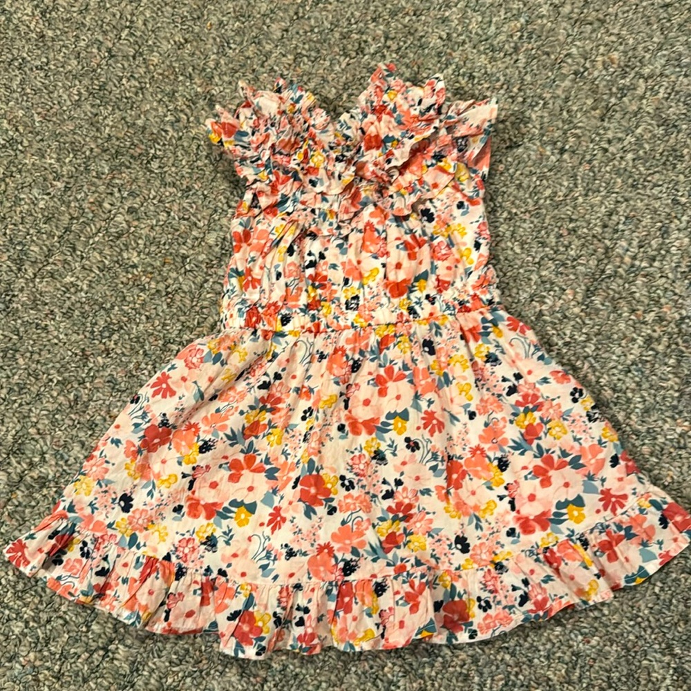 Janie and Jack ruffled dress, sz 18-24 months